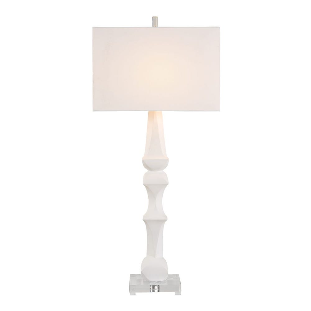 Uttermost Mayme 17" White Table Lamp