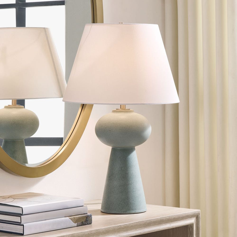Uttermost Elwyn Light Blue Table Lamp