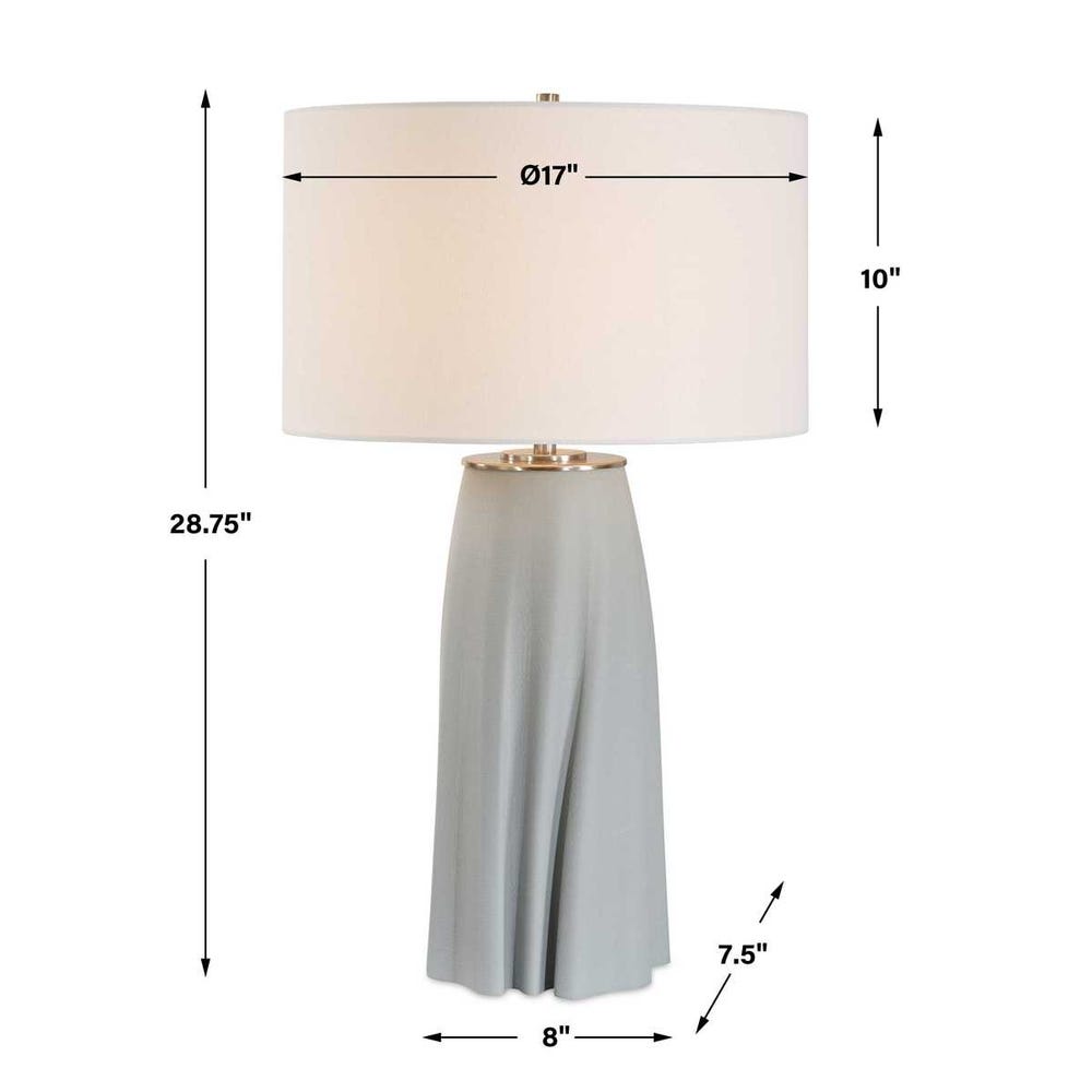 Uttermost Cover Up Sculpted Table Lamp