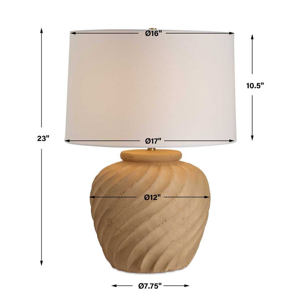 Uttermost Farai Terracotta Table Lamp