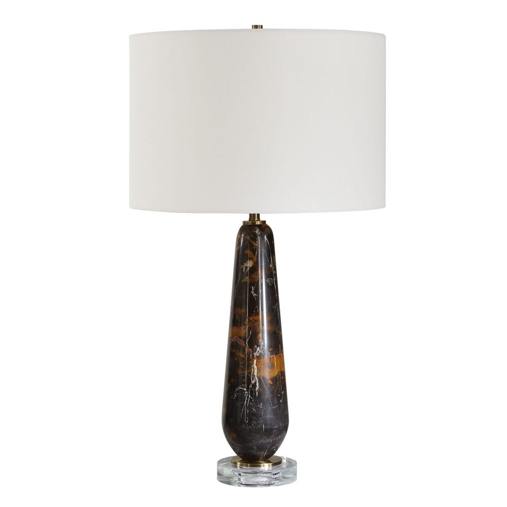 Uttermost Dames Dark Marble Table Lamp
