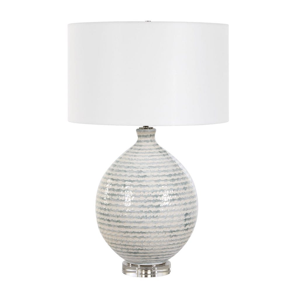 Uttermost Clary Horizontally Striped Table Lamp
