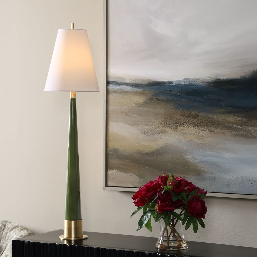 Uttermost Riccardi Moss Table Lamp
