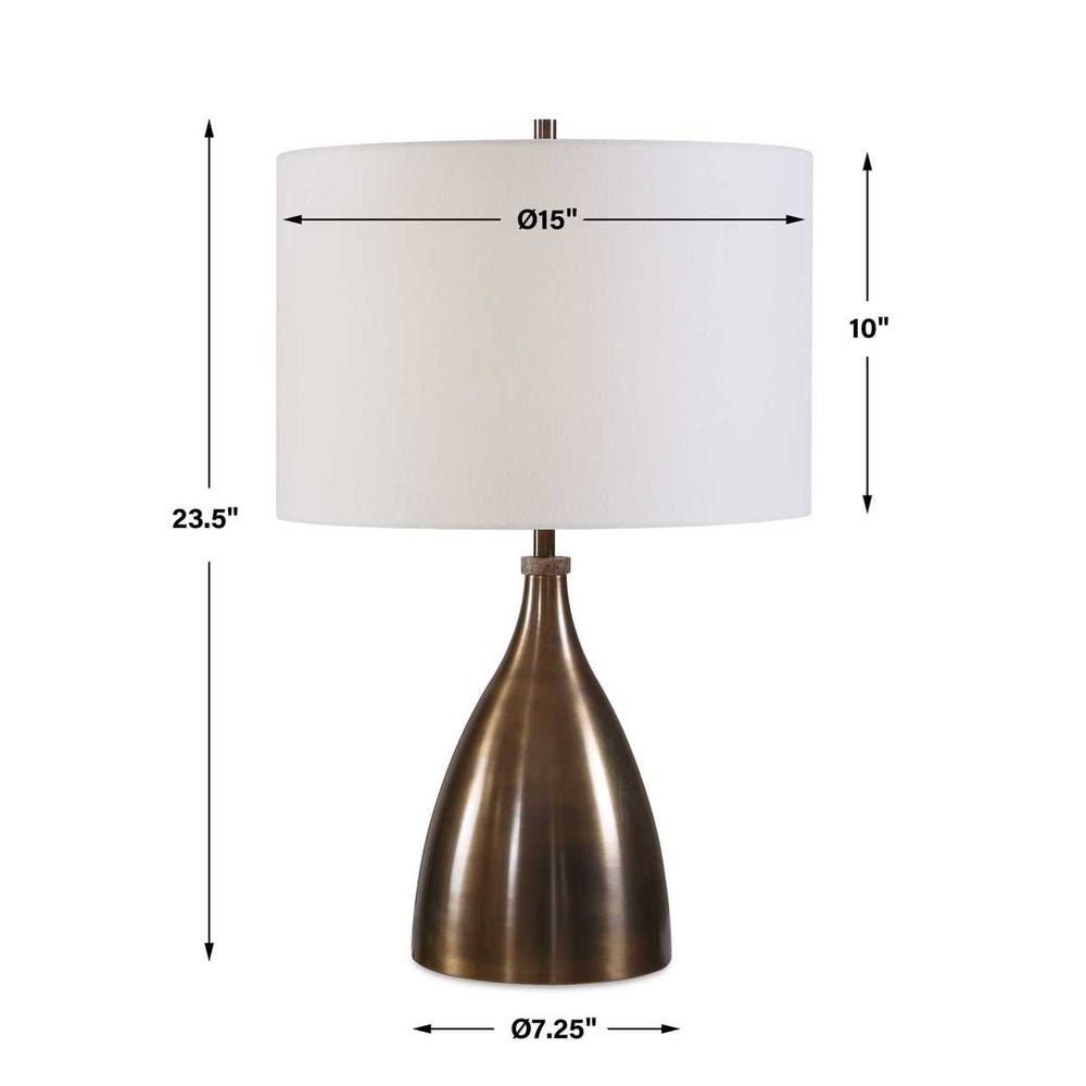 Uttermost Jereko Bronze Table Lamp