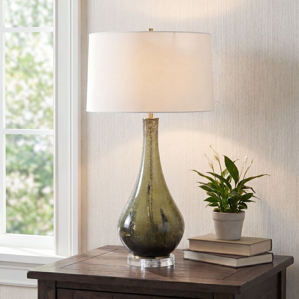 Uttermost Marist Green Table Lamp