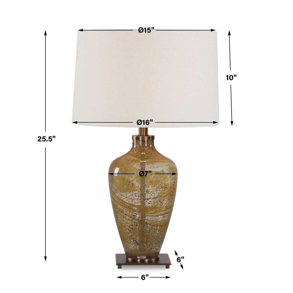 Uttermost Rainer Blown Glass Table Lamp
