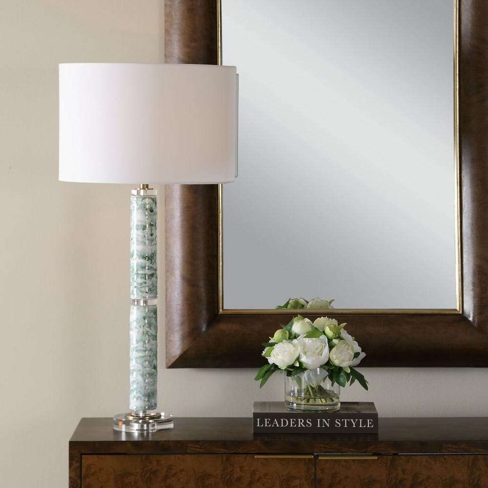 Uttermost Jameis Marbled Table Lamp
