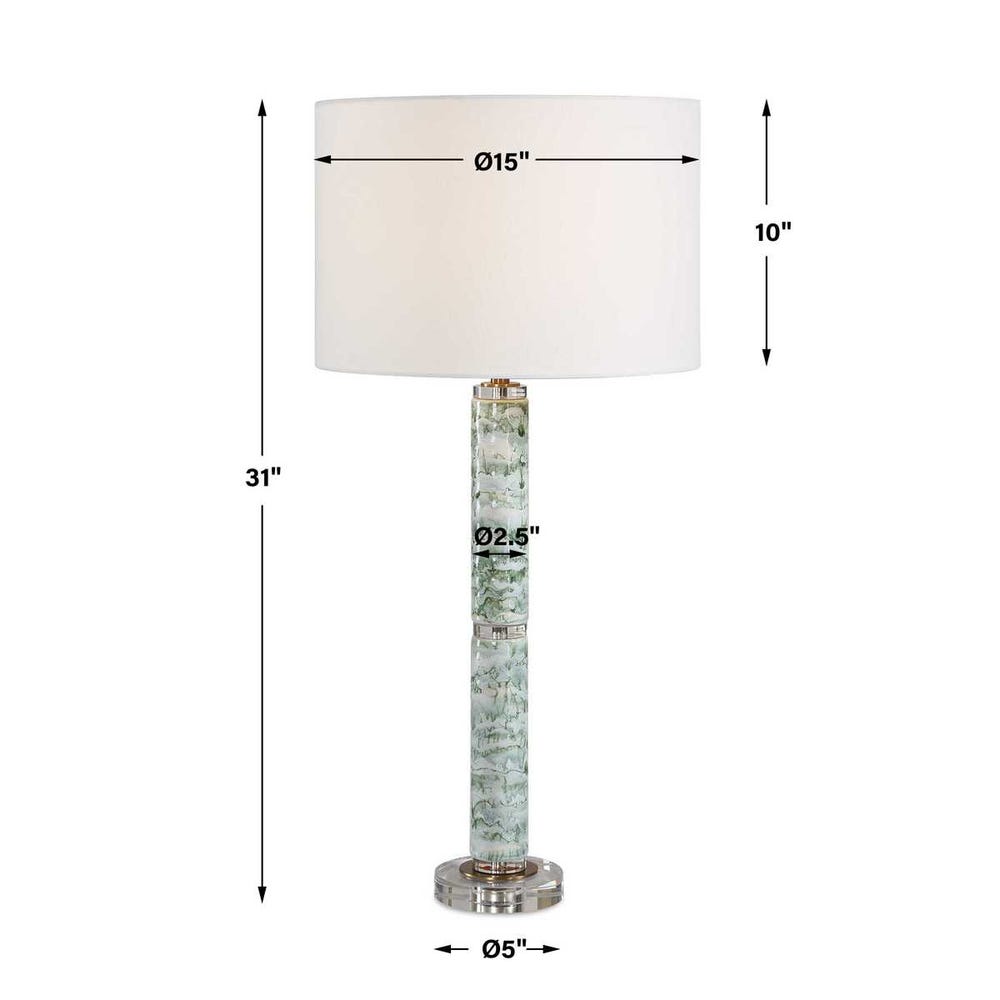 Uttermost Jameis Marbled Table Lamp