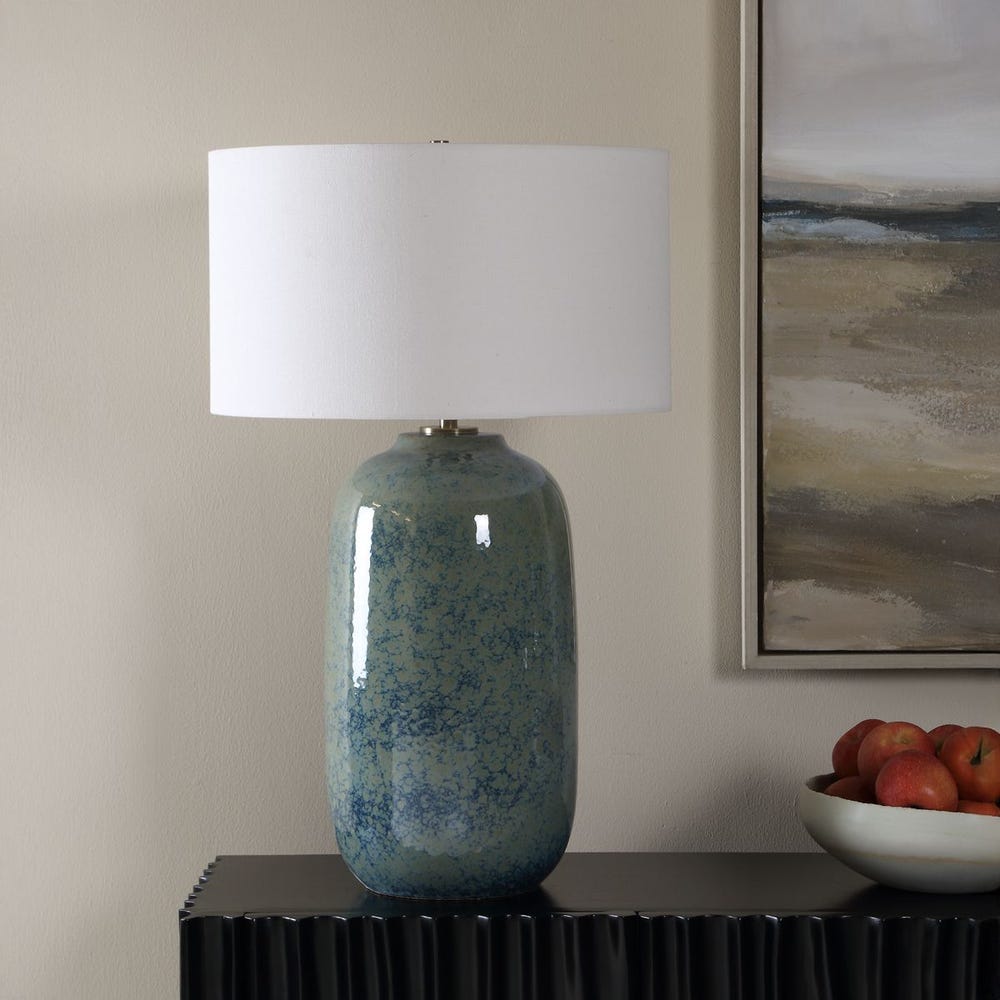 Uttermost Caliendo Blue & Sage Table Lamp