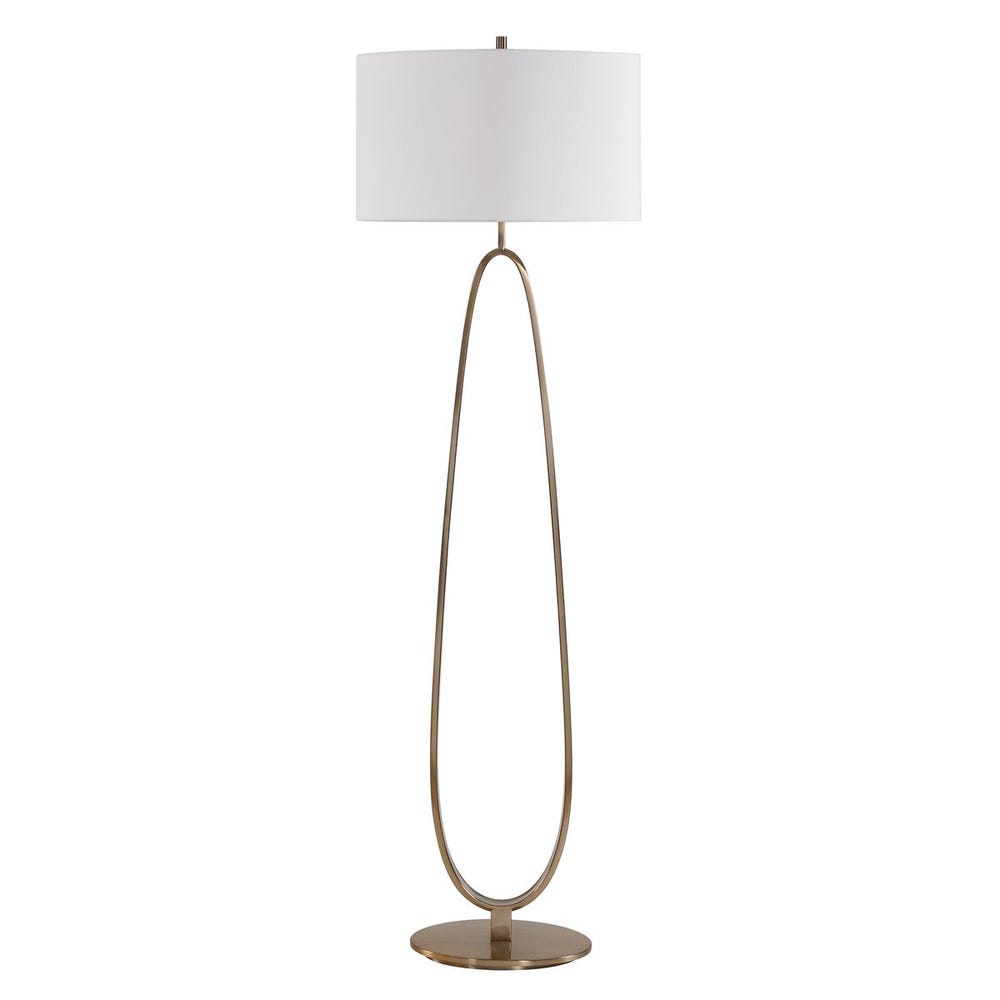 Uttermost Tordin Geometric Floor Lamp