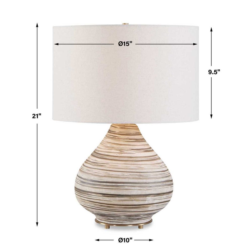 Uttermost Azura Horizontal Line Table Lamp