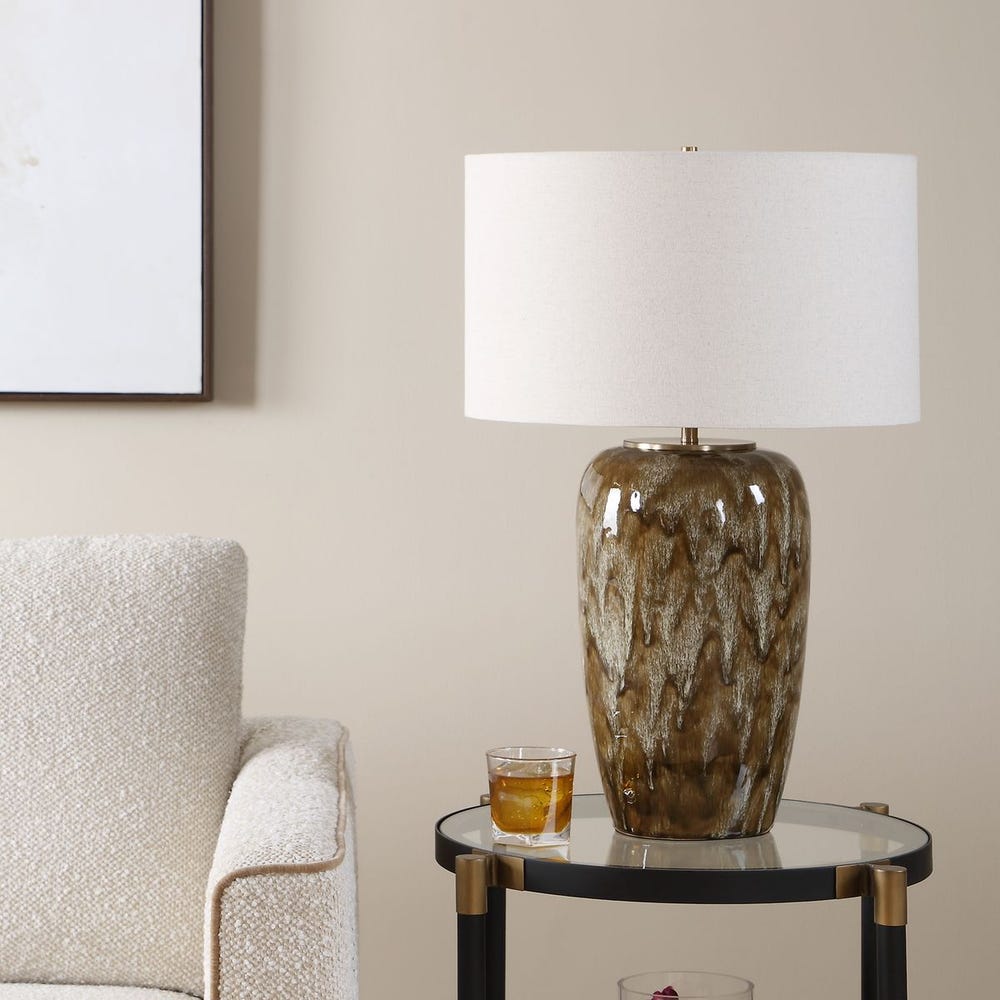 Uttermost Torrence Glazed Table Lamp