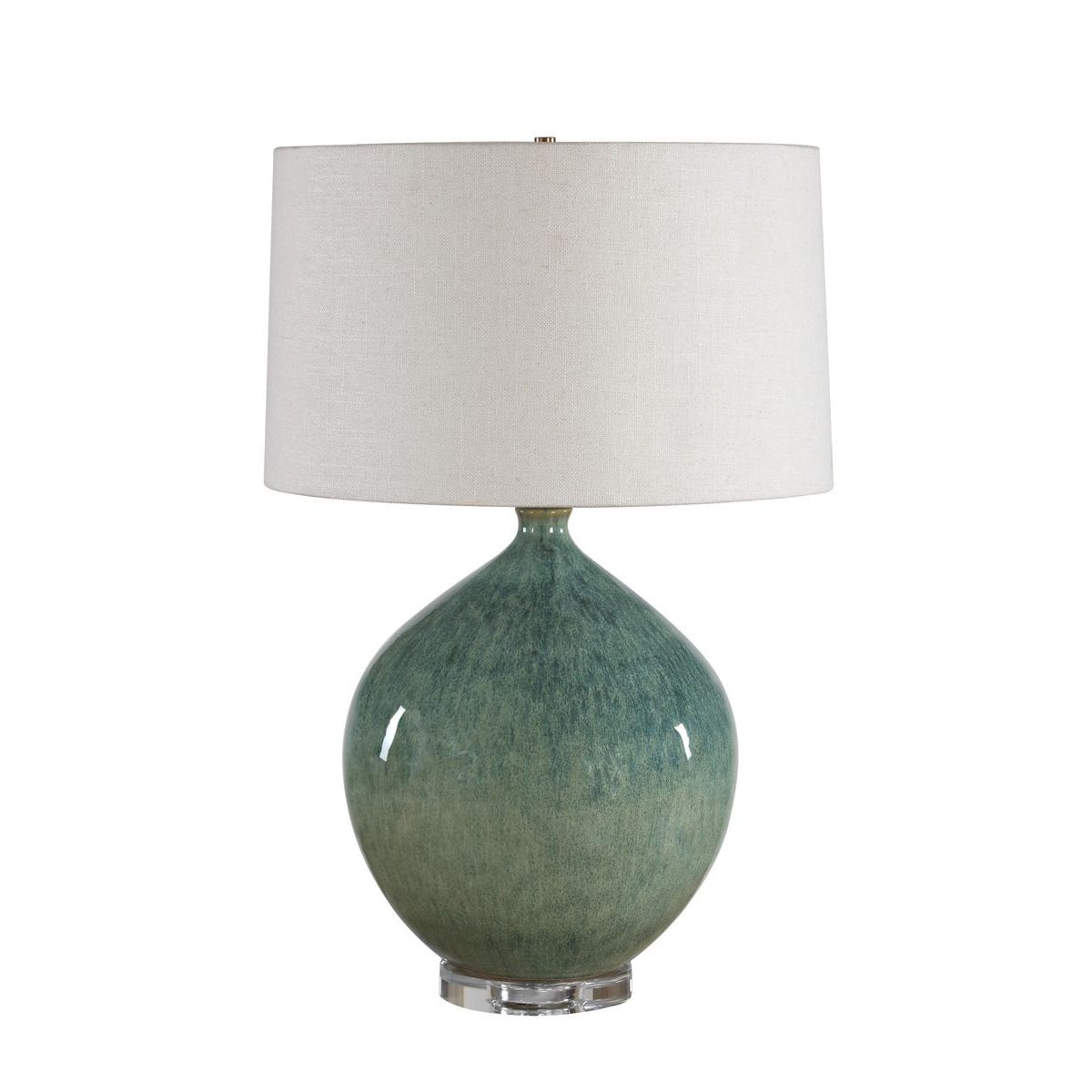 Uttermost Callista Teal Blue Table Lamp