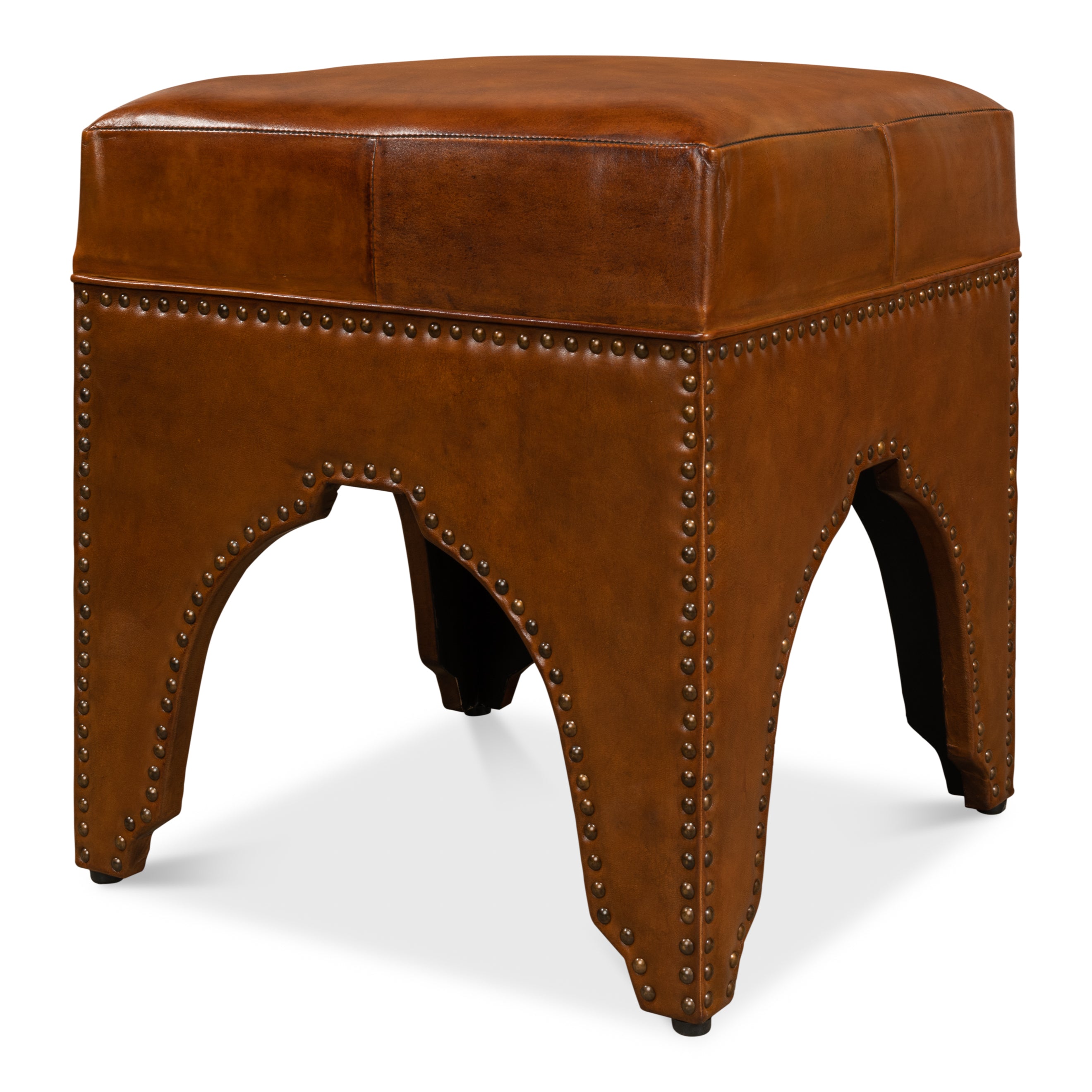 Giuseppe Footstool - Light Brown