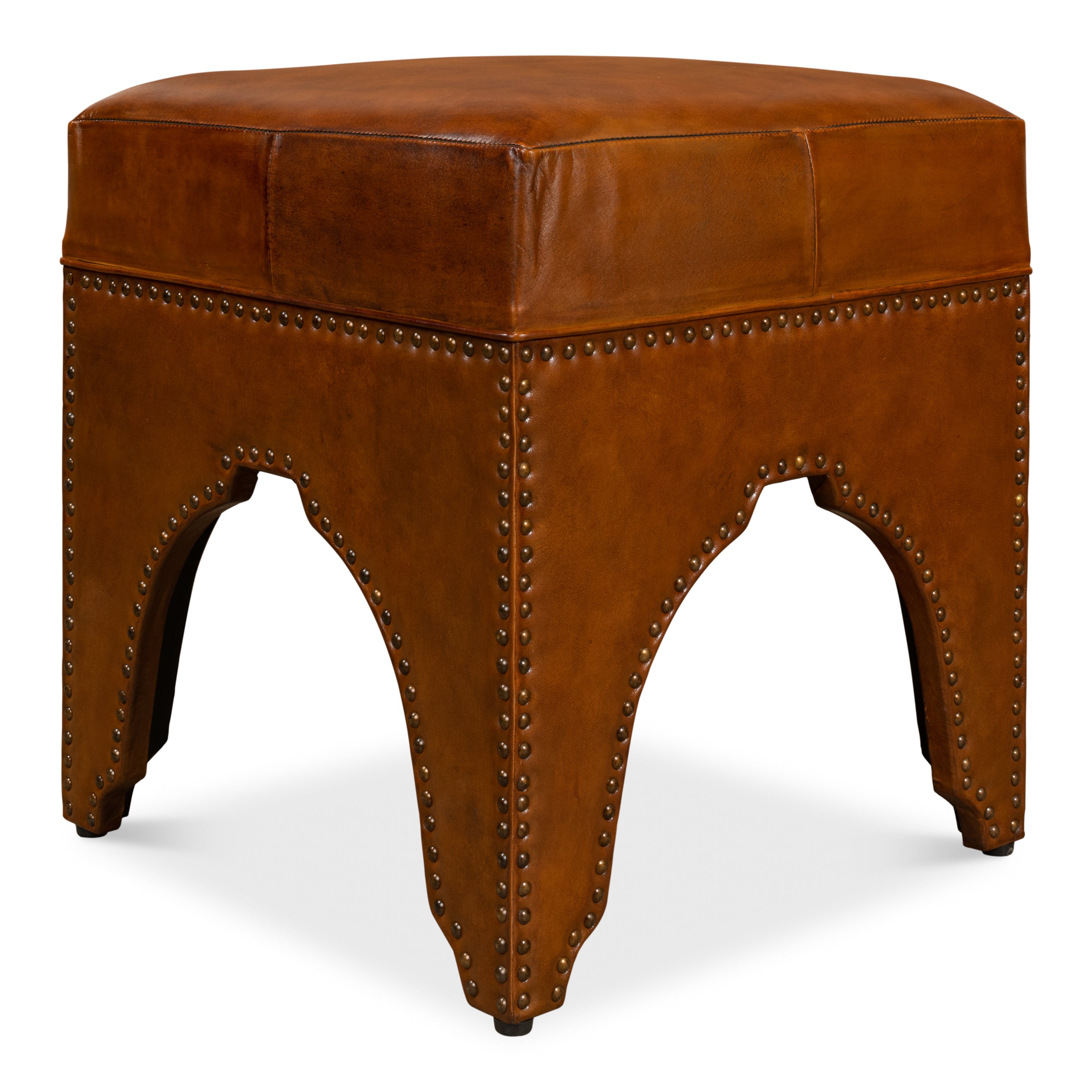Giuseppe Footstool - Light Brown
