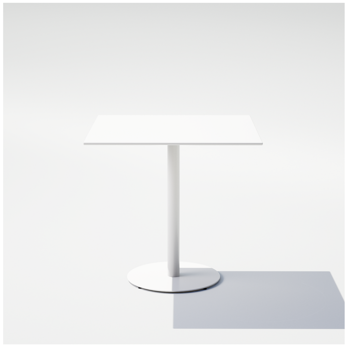 Square Pedestal Table