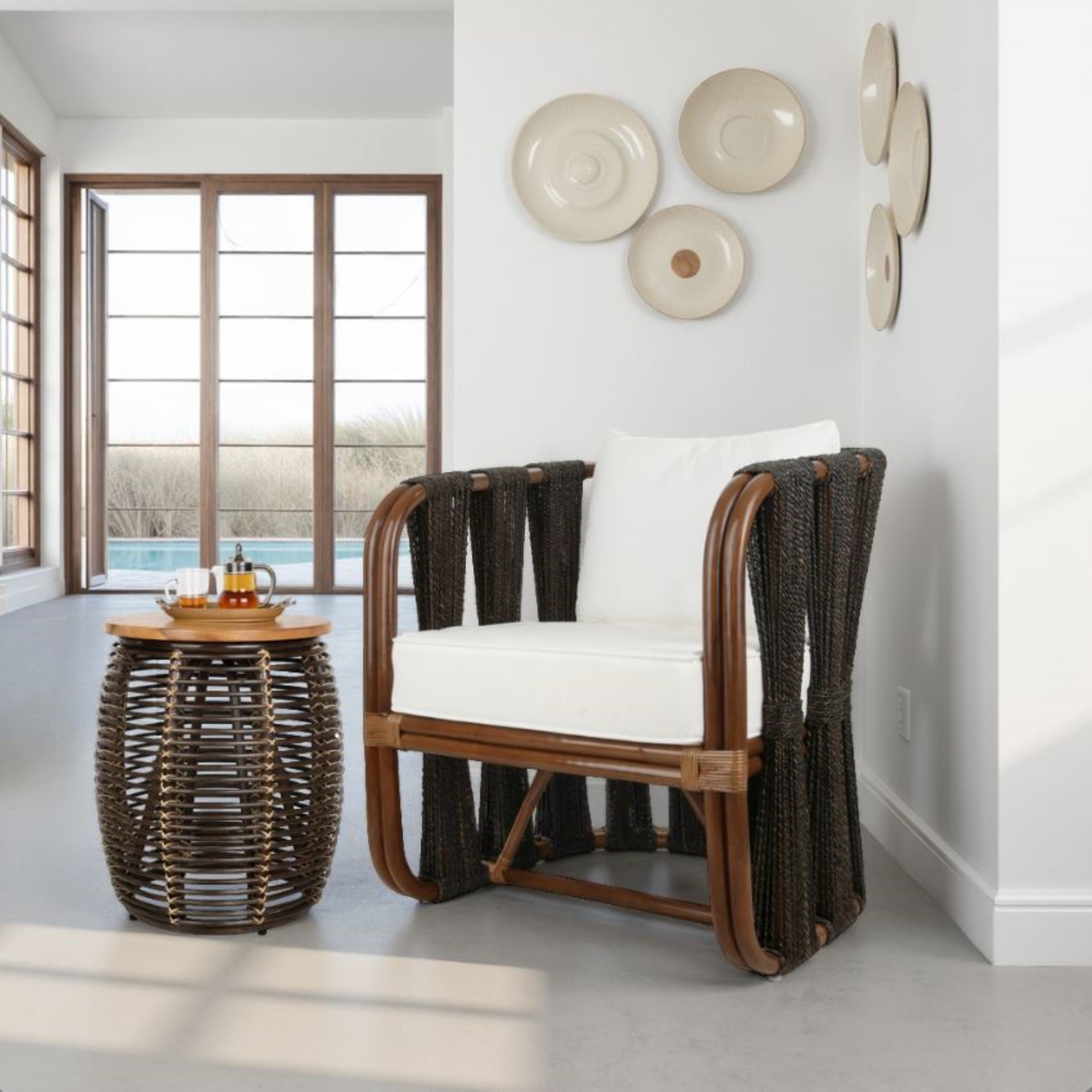Iris End Table