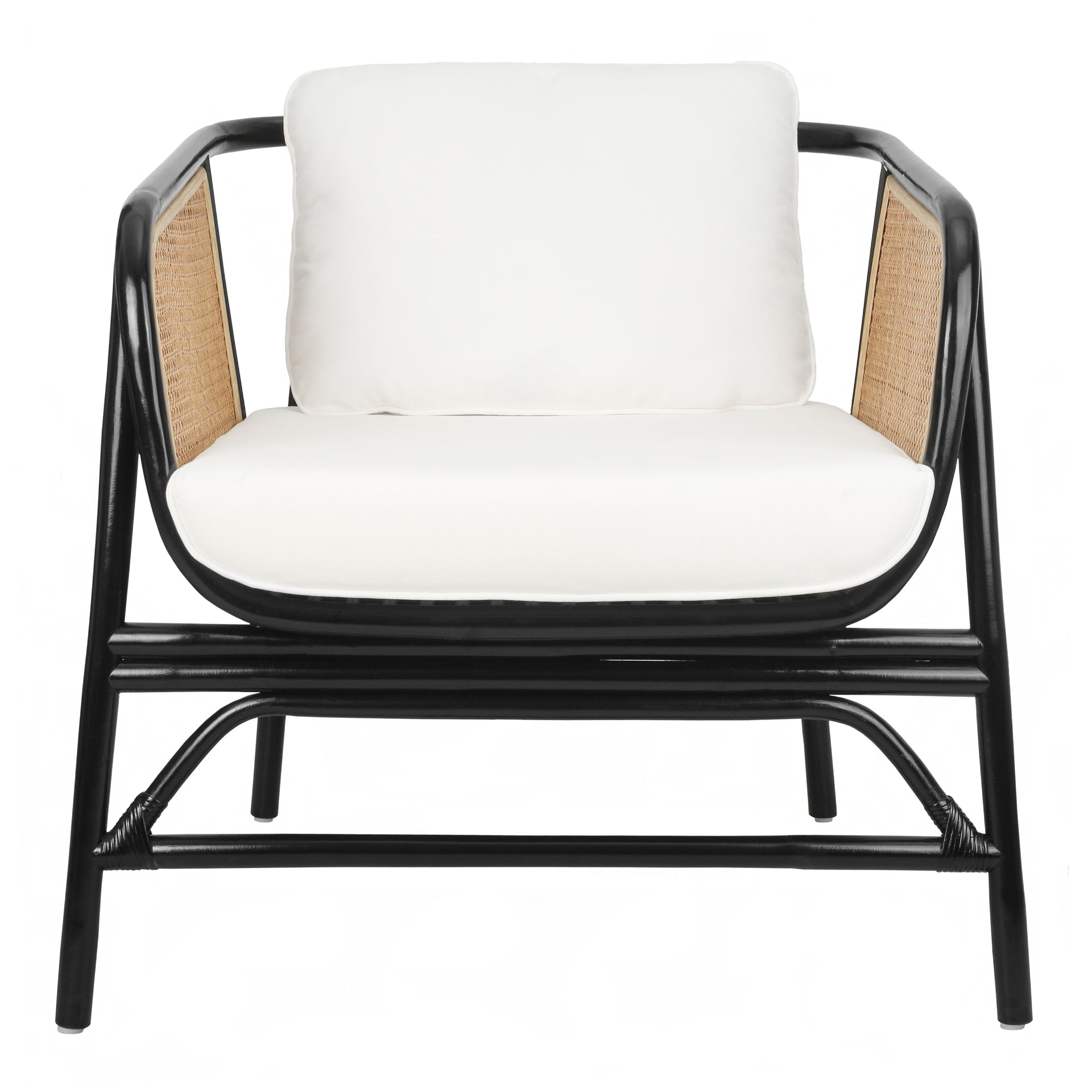 Quilla Rattan Accent Arm Chair