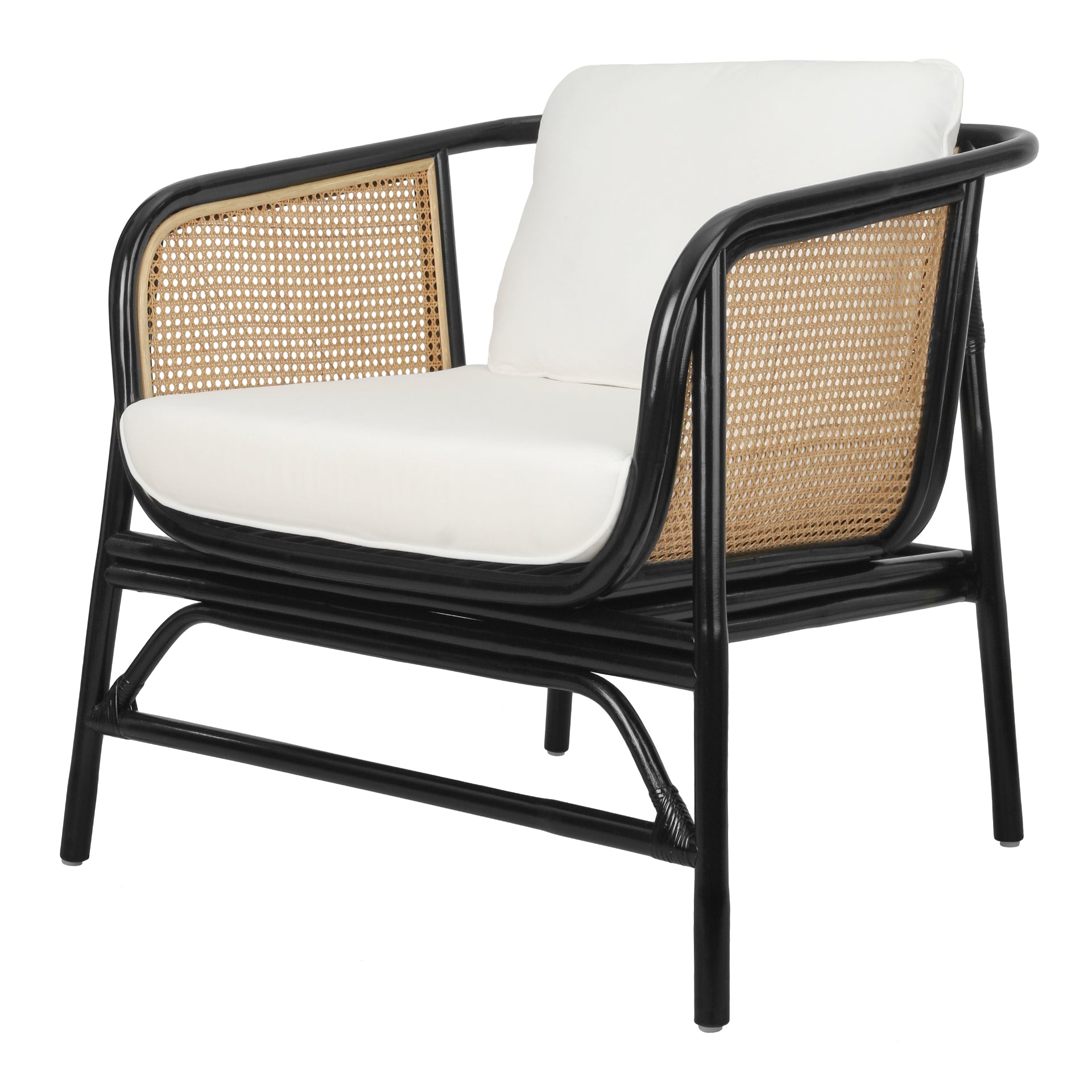 Quilla Rattan Accent Arm Chair