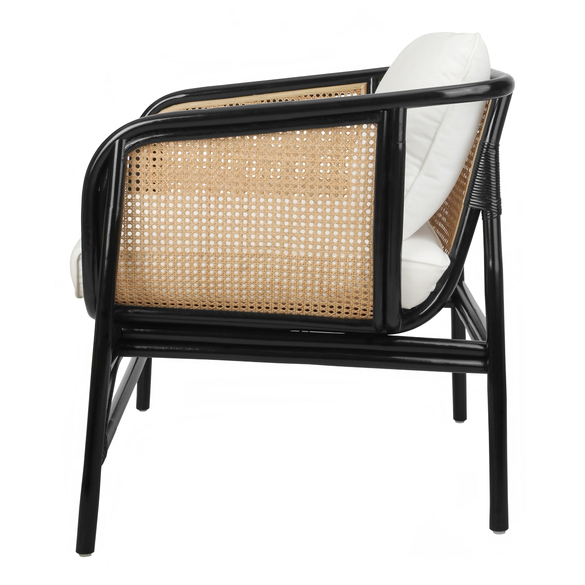Quilla Rattan Accent Arm Chair