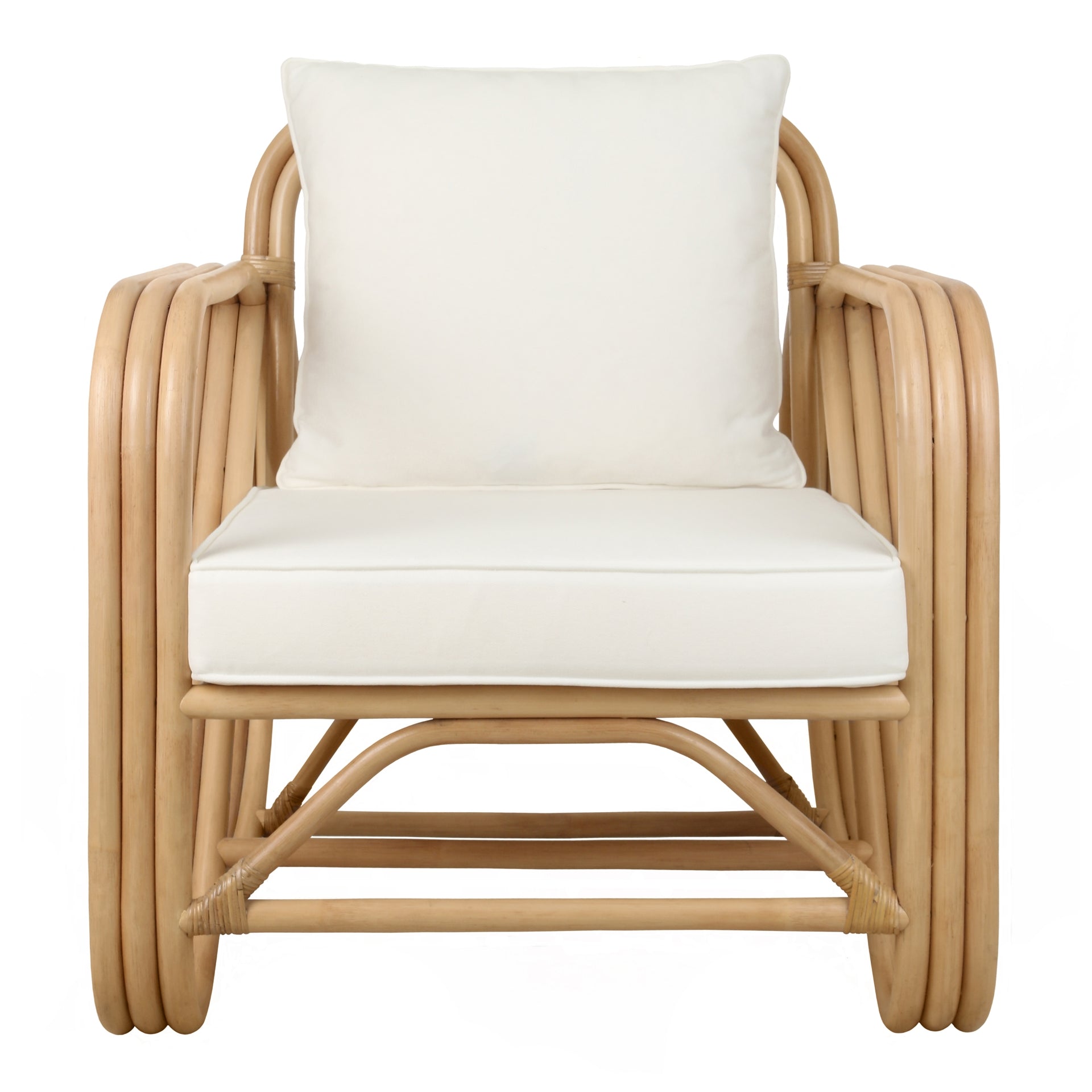 Aimara Rattan Accent Arm Chair