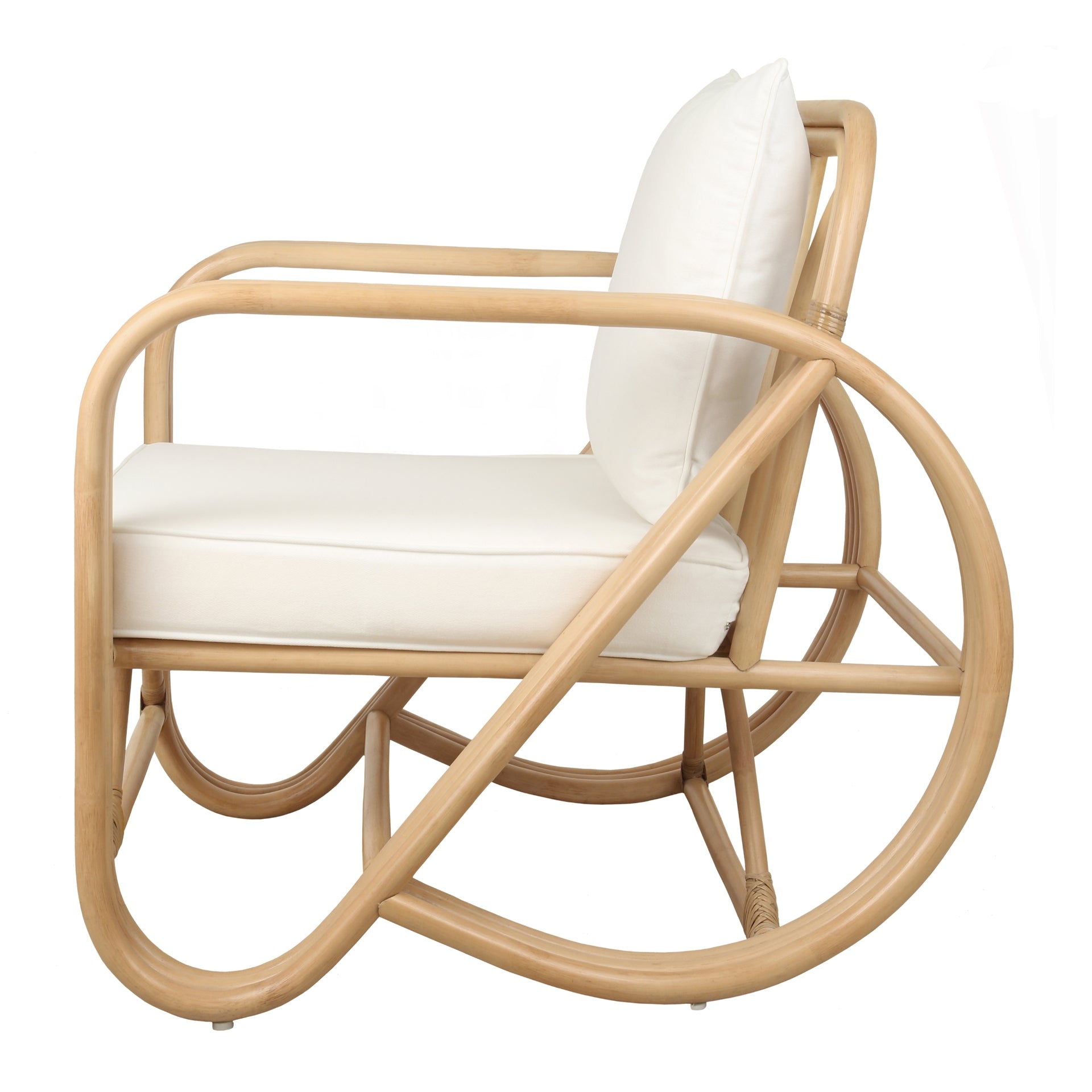 Aimara Rattan Accent Arm Chair