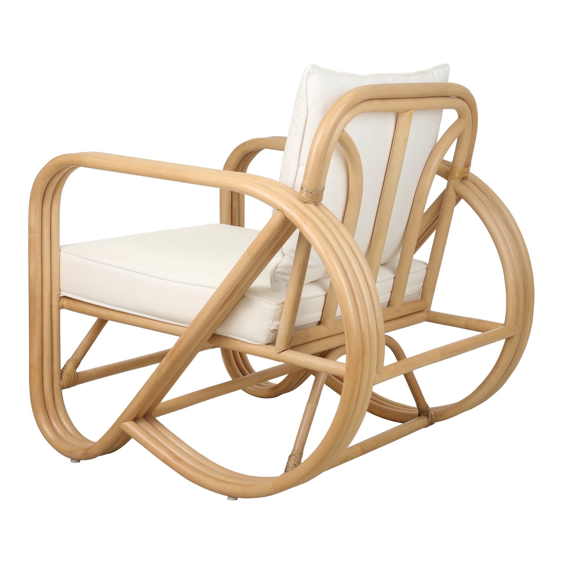 Aimara Rattan Accent Arm Chair