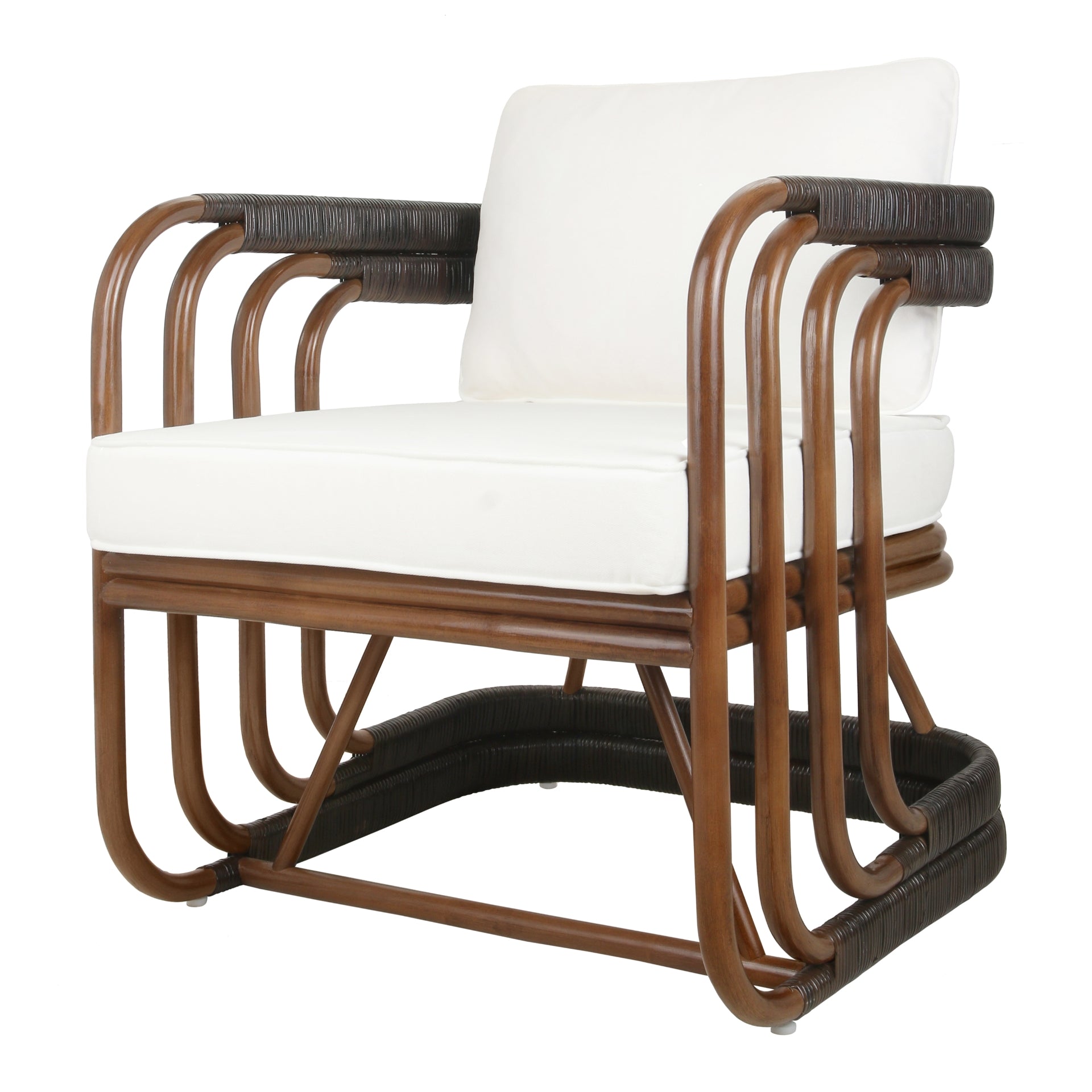 Kimori Rattan Accent Arm Chair