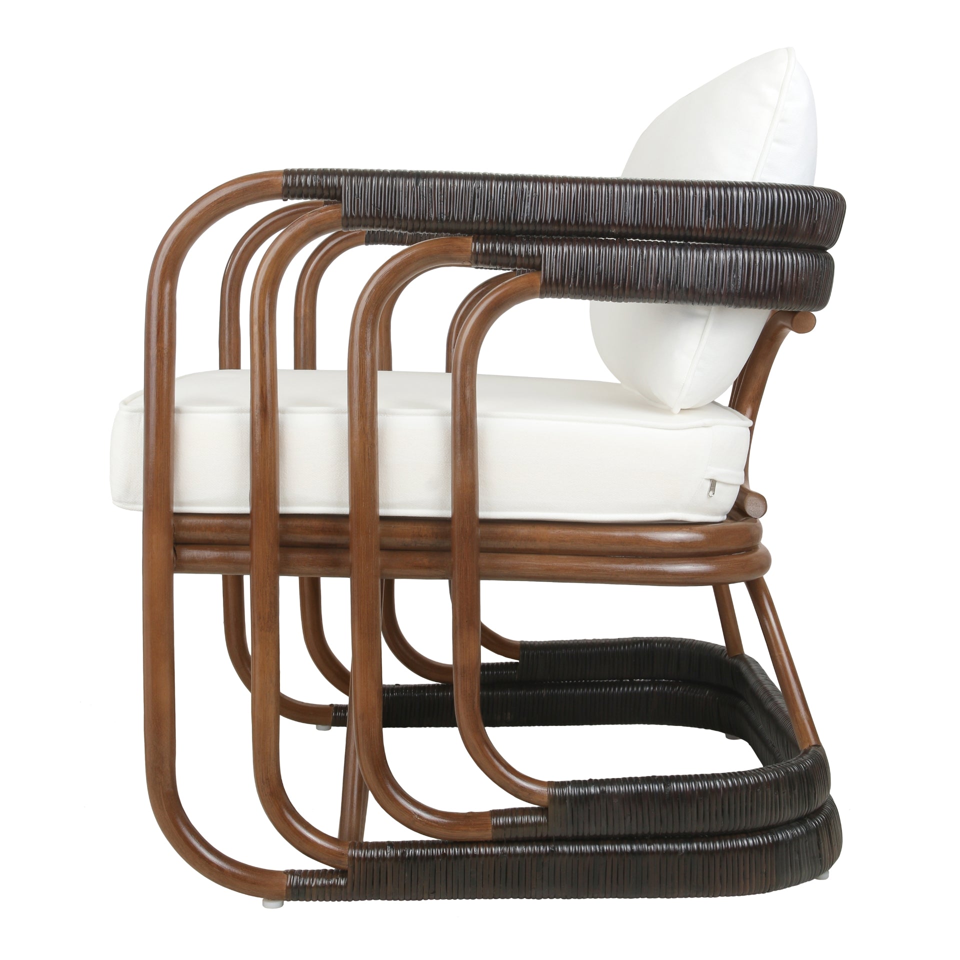 Kimori Rattan Accent Arm Chair