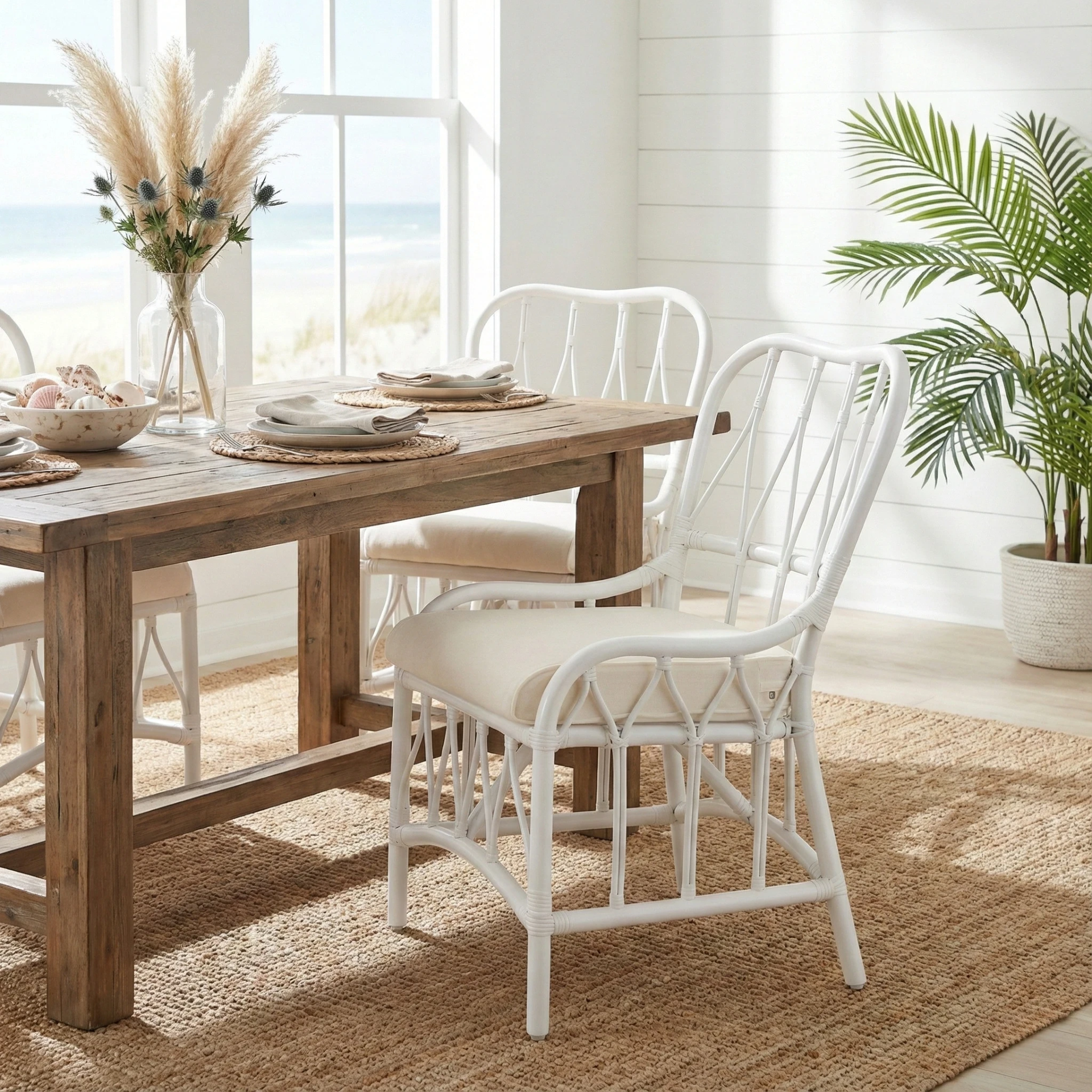 Ayanna Rattan Dining Side Chair