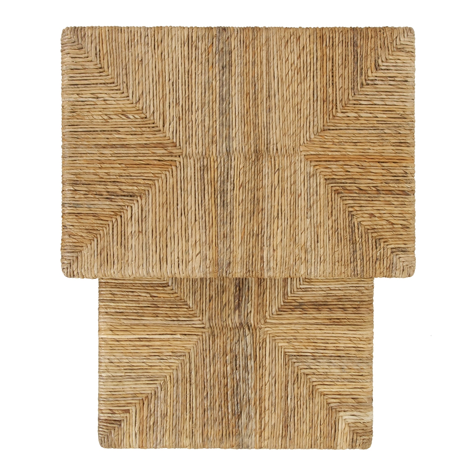 Kanza Abaca Rectangular Nesting Side Table - Set of 2