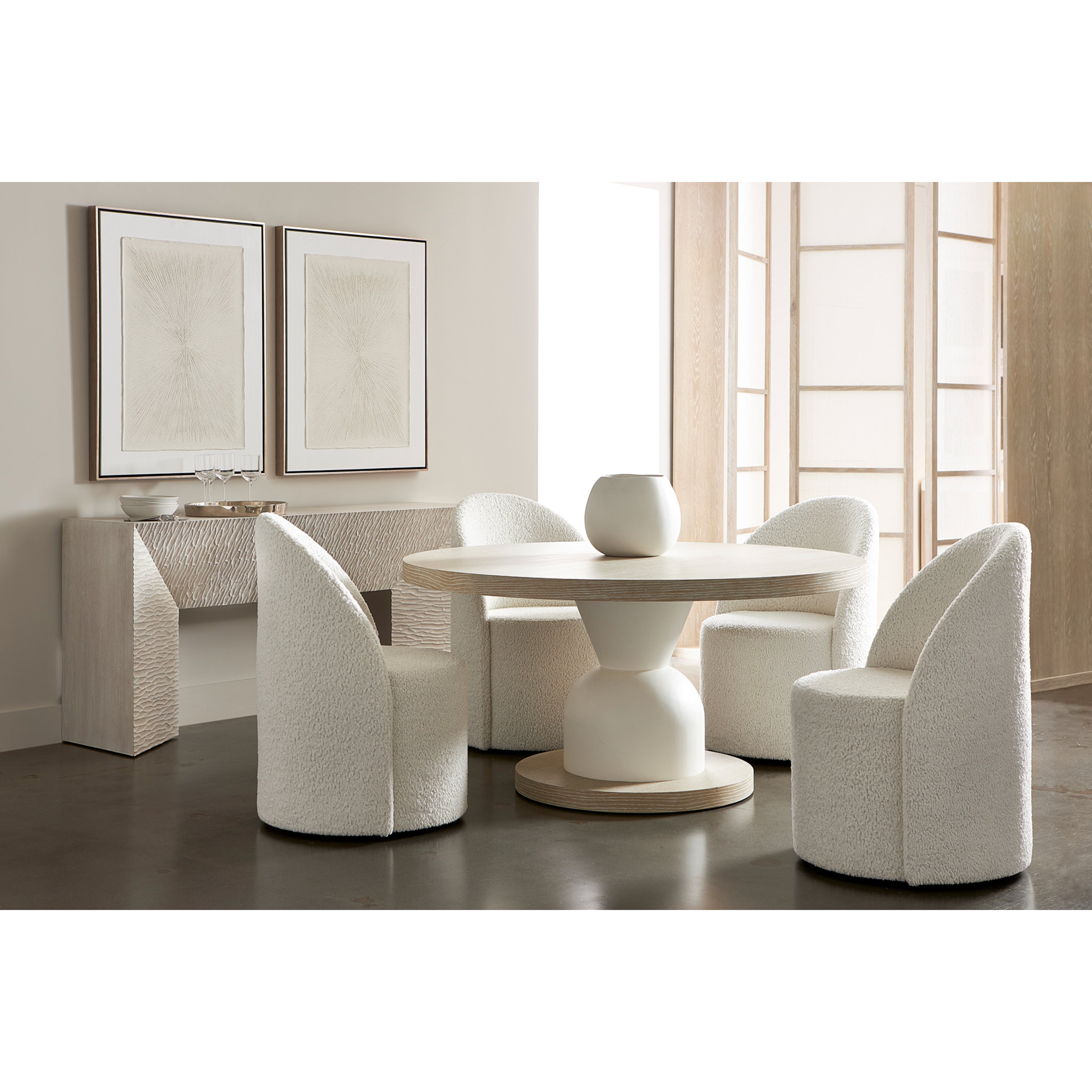 Solaria Fully Upholstered Arm Chair by Bernhardt