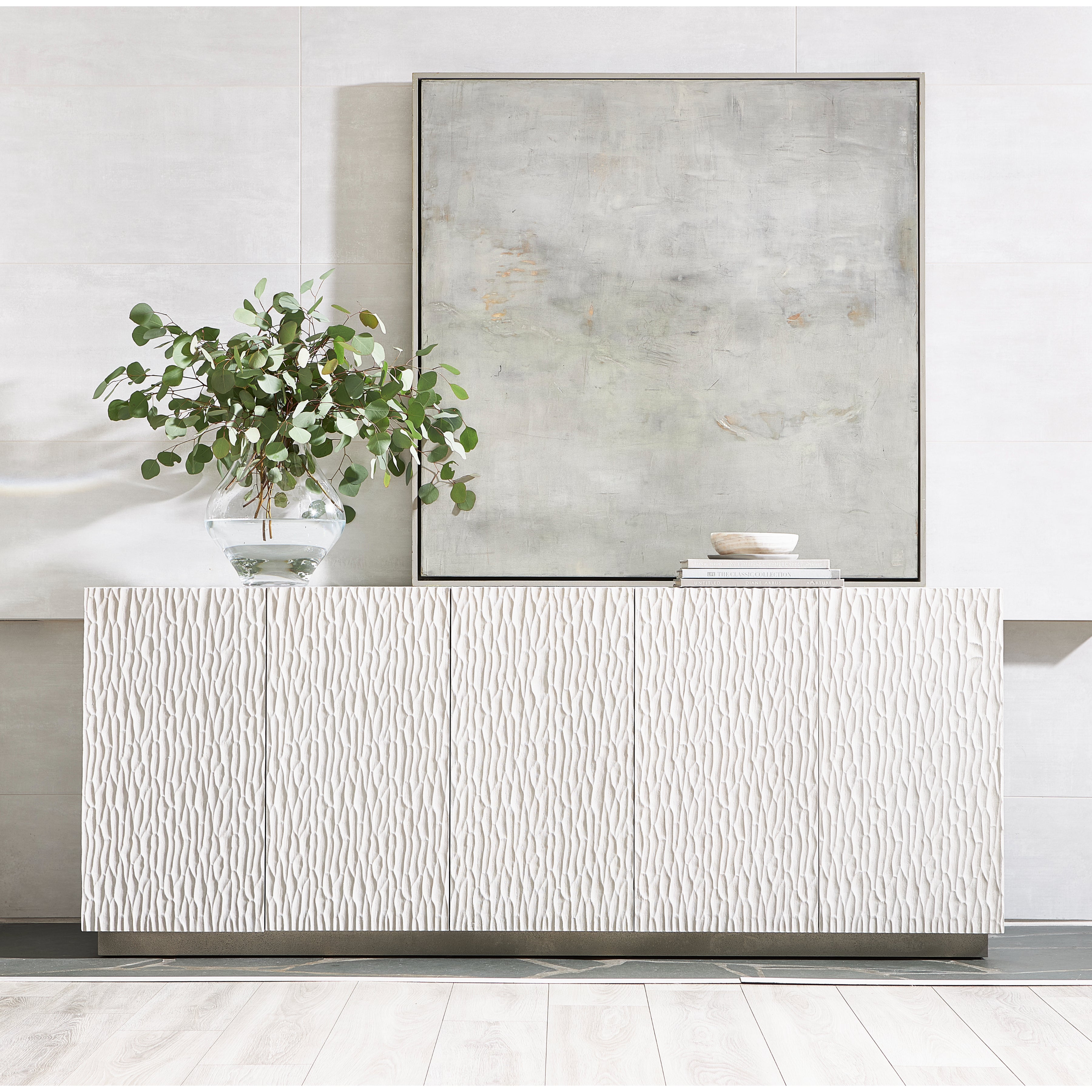 Solaria Entertainment Credenza with 5 Doors by Bernhardt