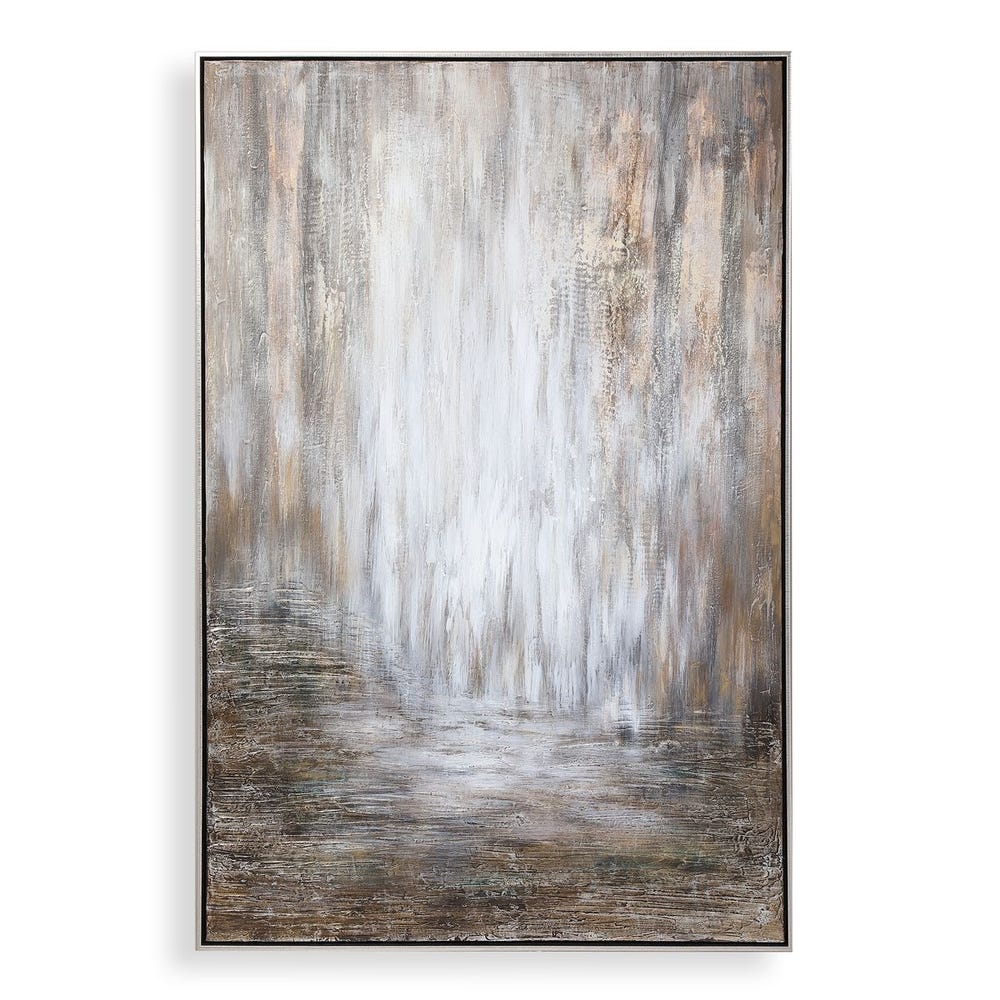 Uttermost Desert Rain Hand Painted Abstract Art