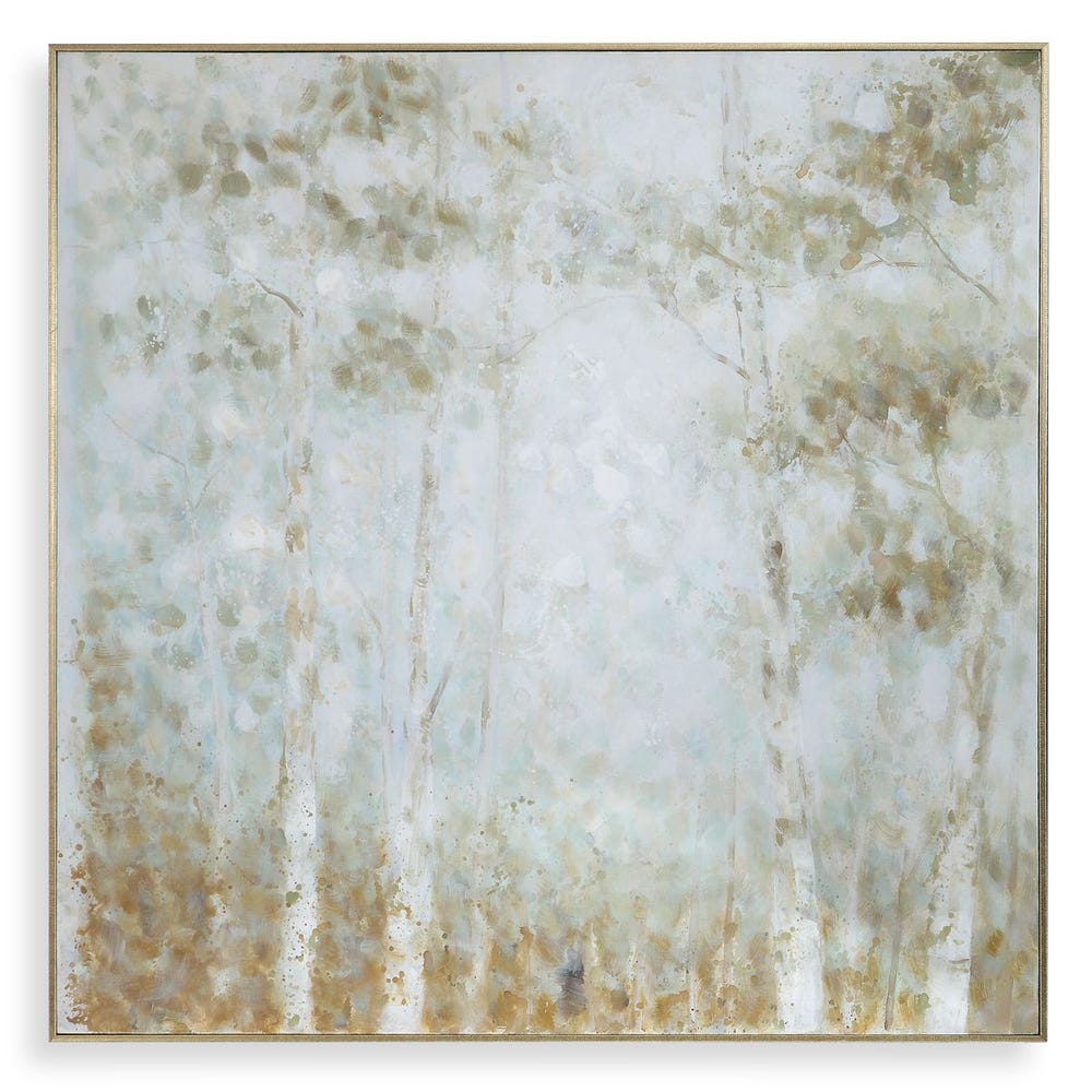 Uttermost Cotton Woods Hand Painted Canvas