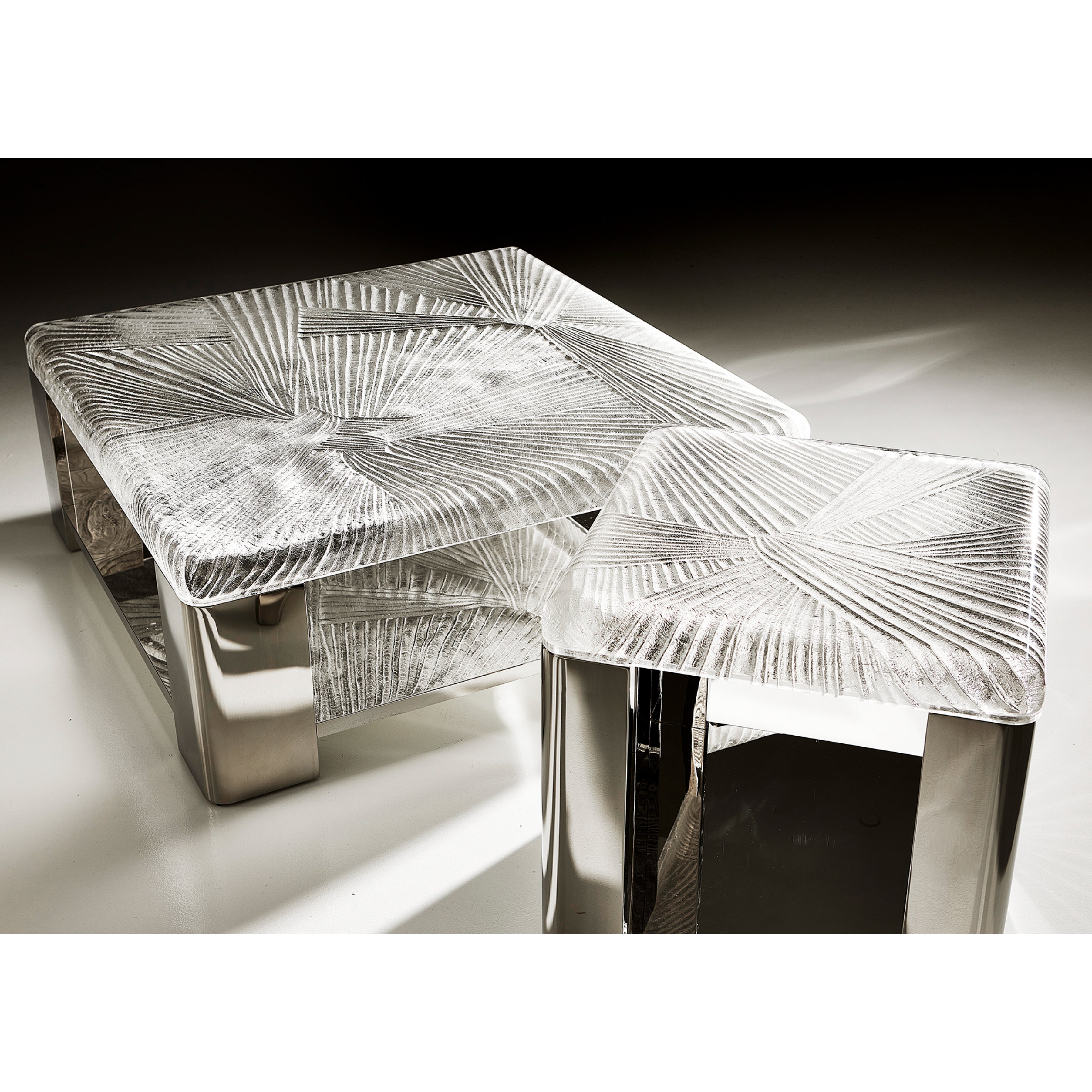 Aura Side Table by Bernhardt