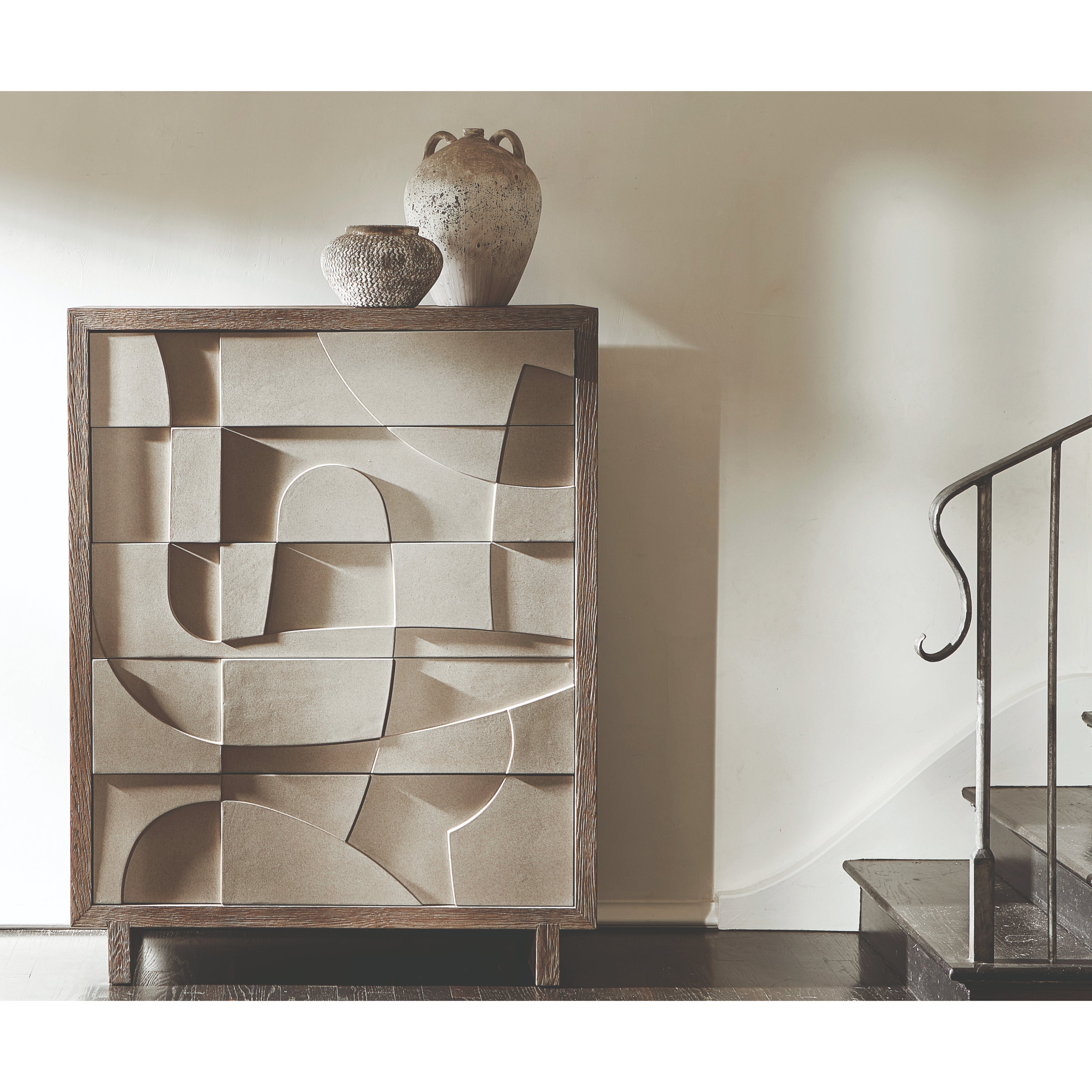 Casa Paros Tall Drawer Chest by Bernhardt