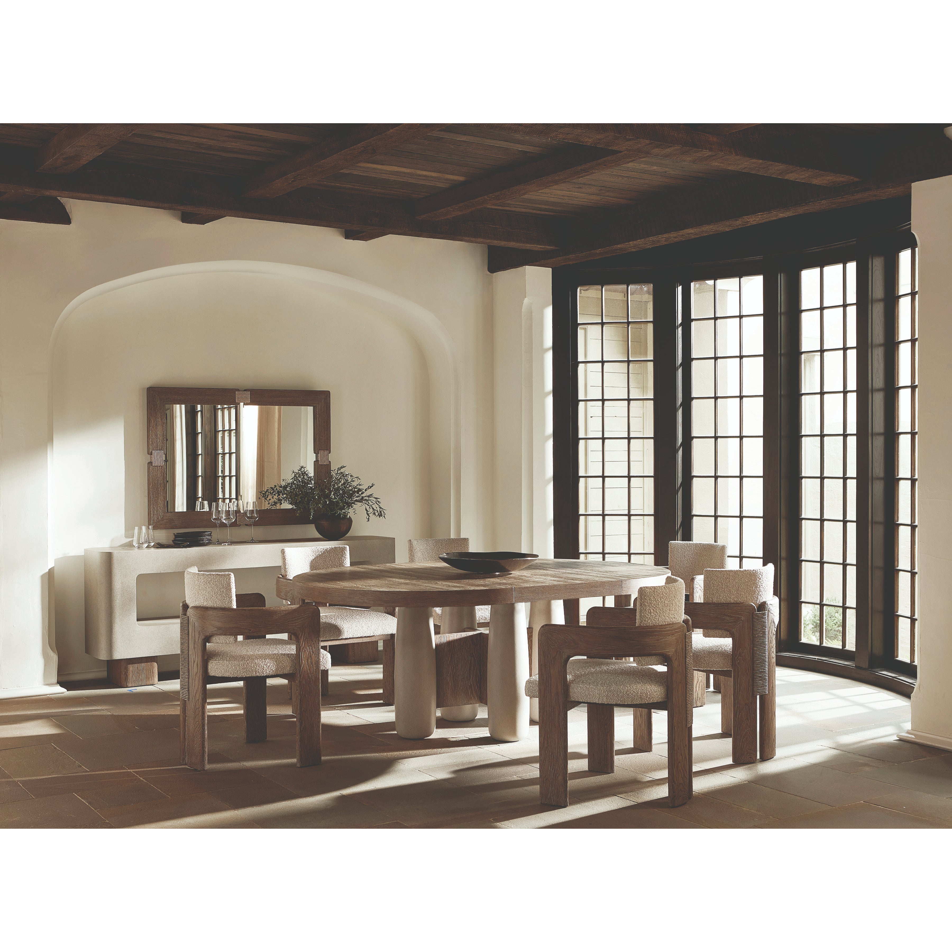Casa Paros Concrete Console Table by Bernhardt