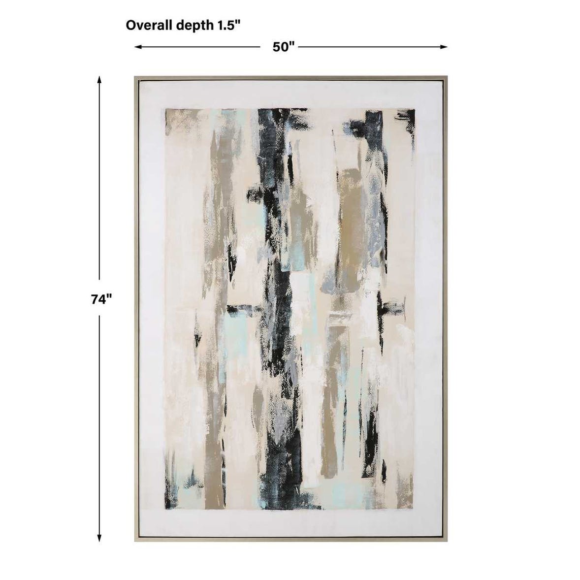 Uttermost Placidity Hand Painted Abstract Art