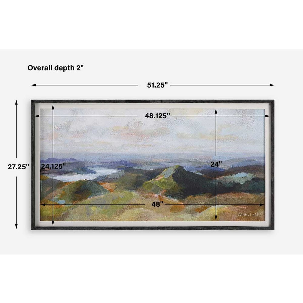 Uttermost Above The Lakes Framed Landscape Print