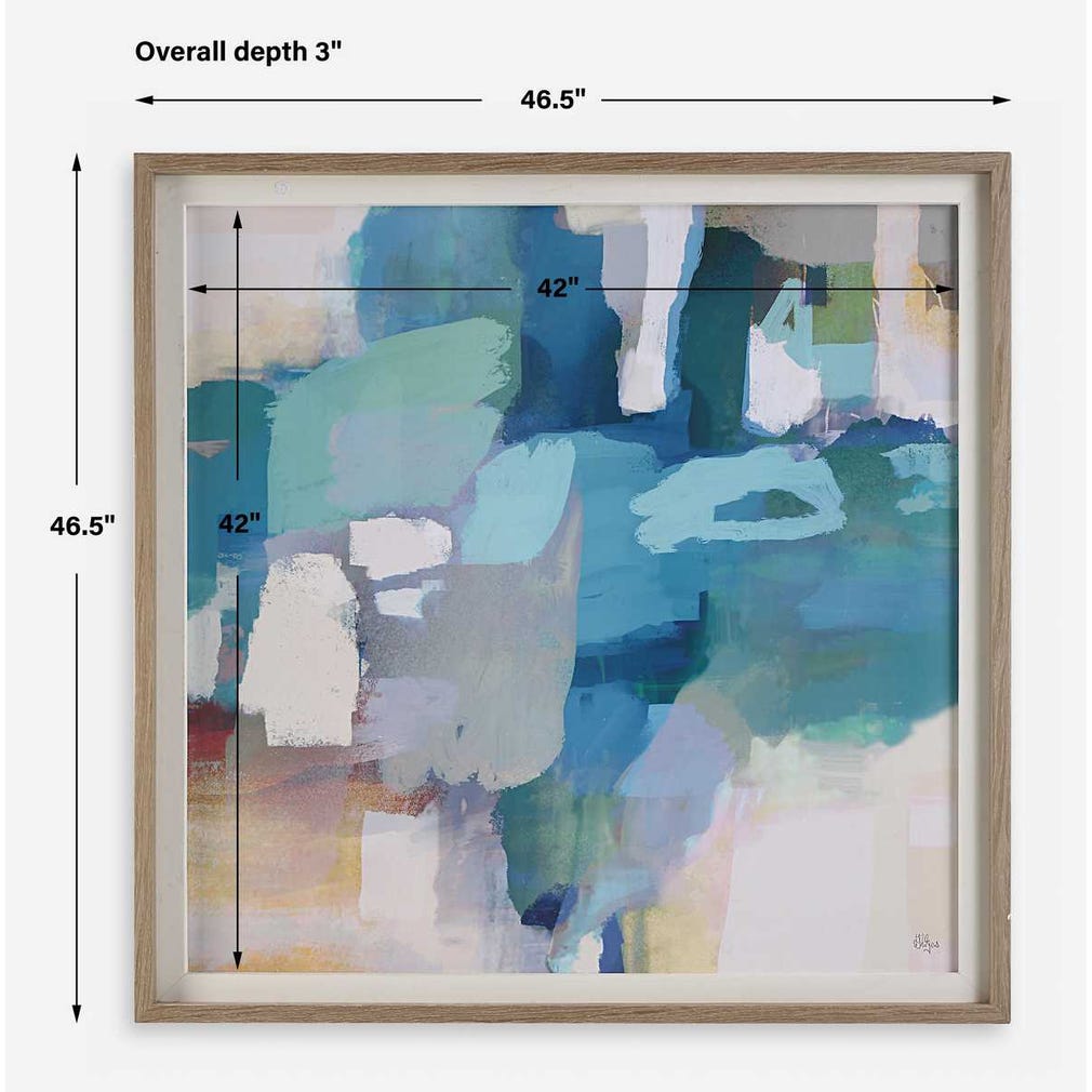 Uttermost Continue On Abstract Framed Print