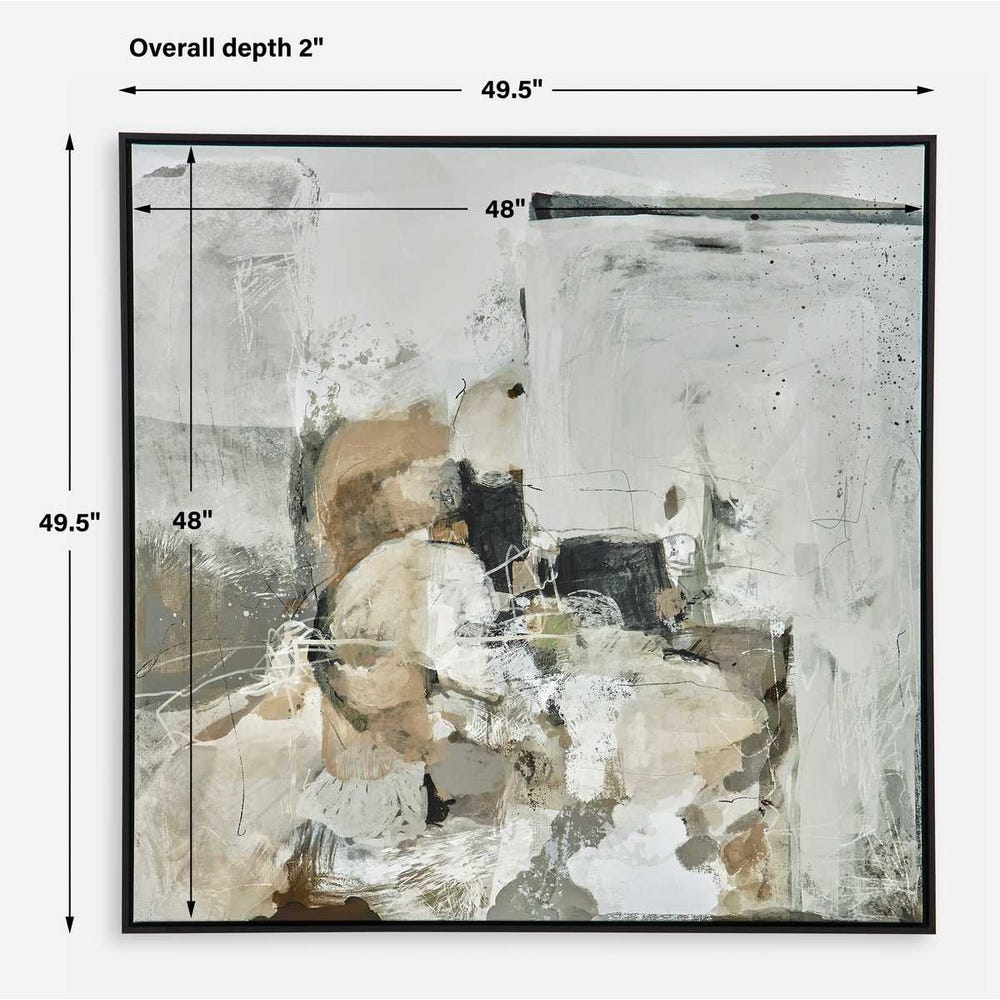 Uttermost Solace I Abstract Art on Canvas