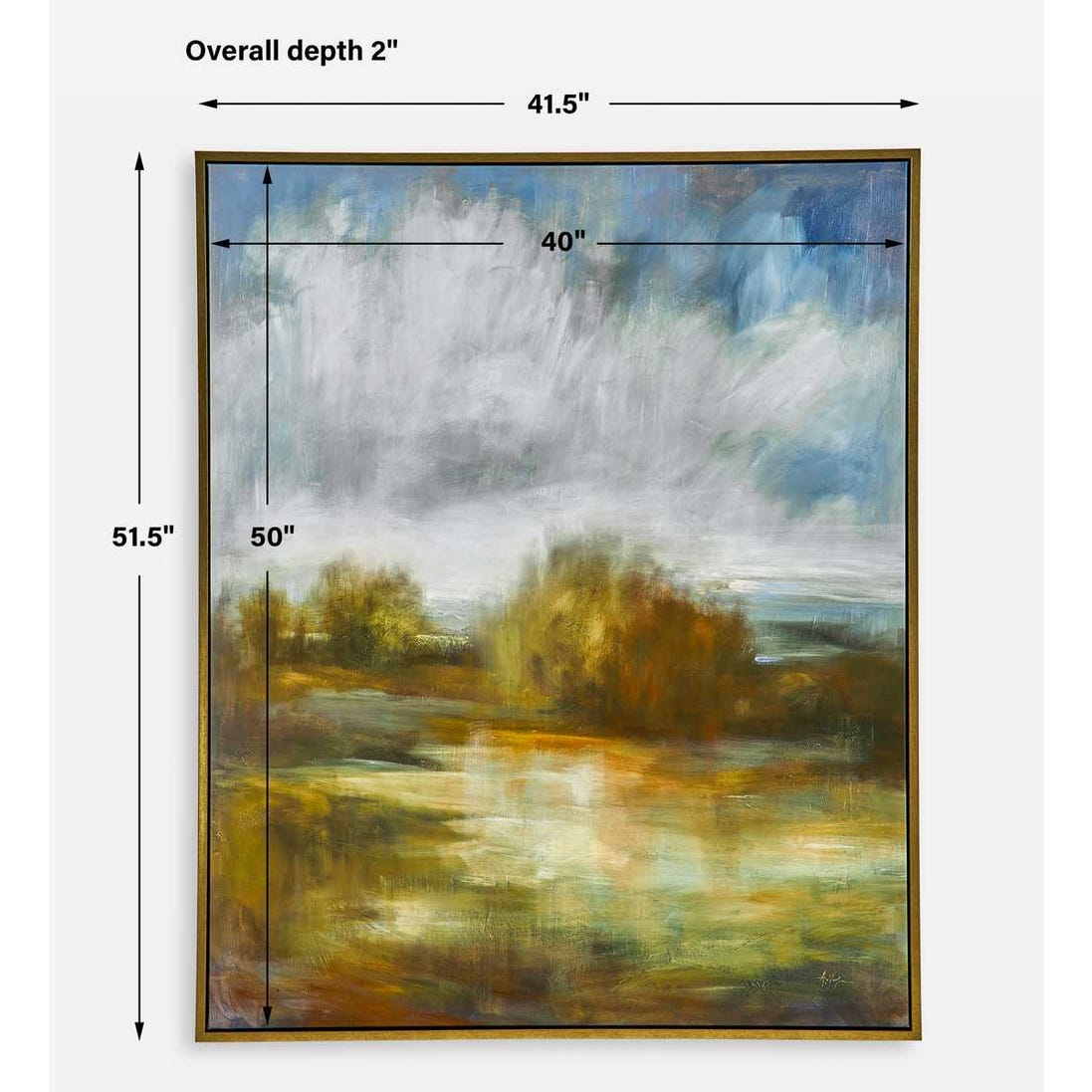 Uttermost John's Field Framed Landscape Art