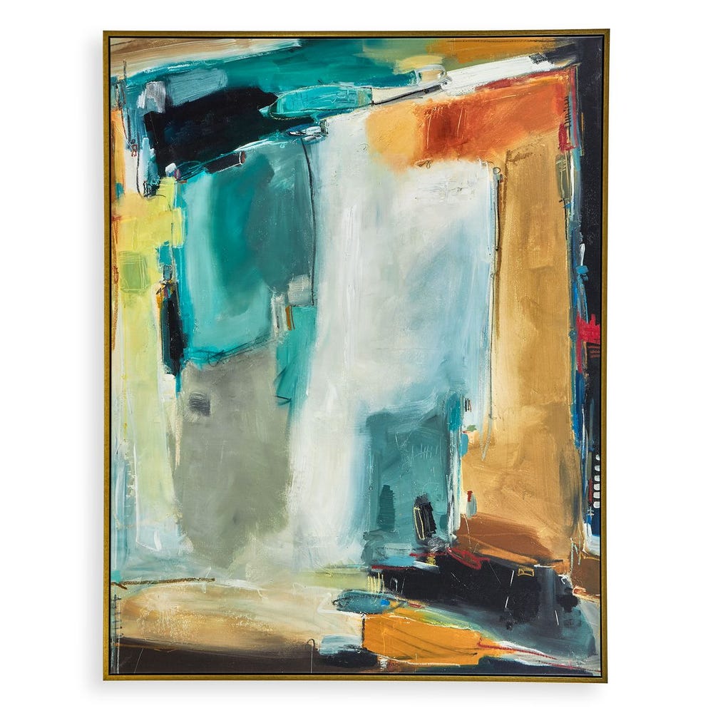 Uttermost Painters High Revisited Framed Abstract Art