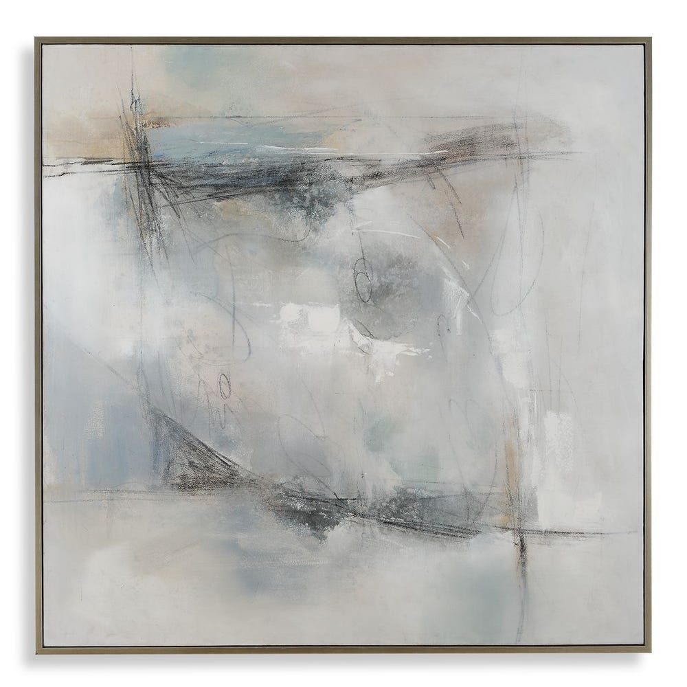 Uttermost Contort Hand Painted Abstract Art