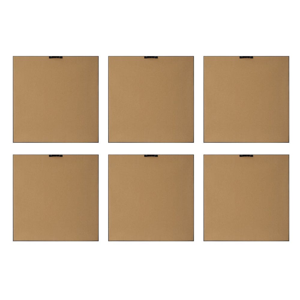 Uttermost Fresh Start Red Abstract Prints - Set of 6