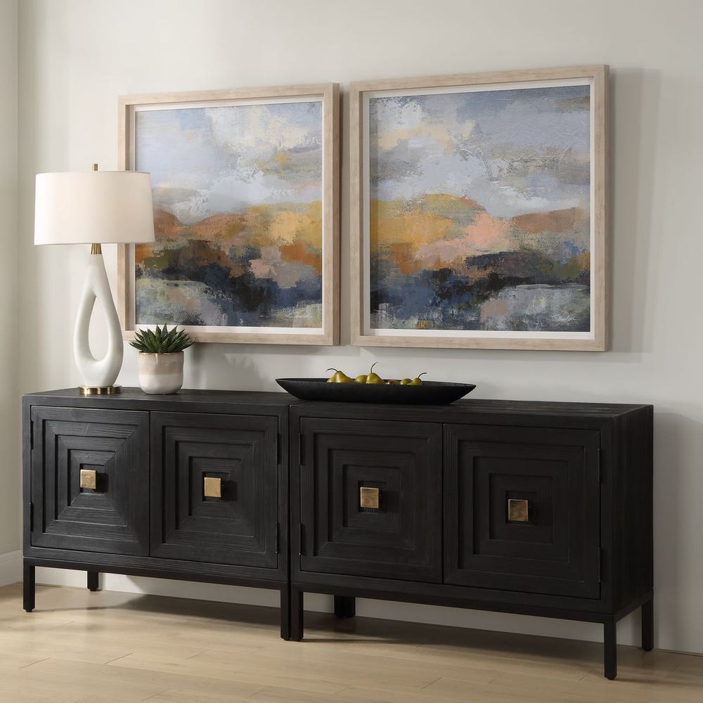 Uttermost Dusk Framed Prints - Set of 2