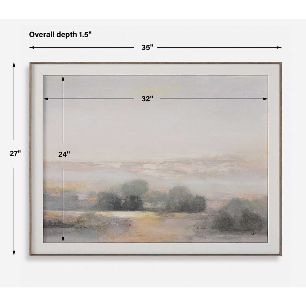 Uttermost Atmospheric Neutral Landscape Print