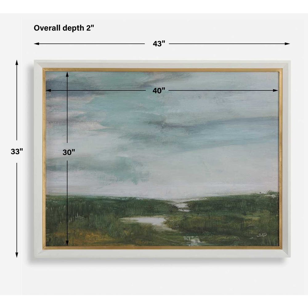 Uttermost The Path of The Water Framed Print