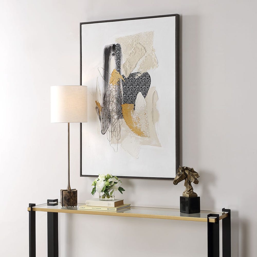 Uttermost Scatter Abstract Hand Painted Canvas Art